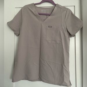 Figs Catalina Slate Scrub Top (small)